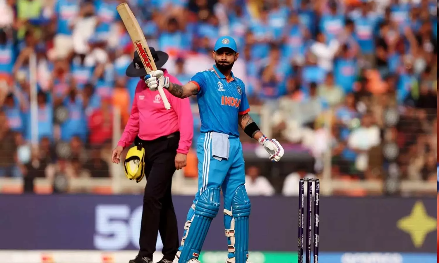 അത്യുന്നതങ്ങളിൽ കോഹ്ലി; മൂന്ന് വമ്പന്‍ റെക്കോര്‍ഡുകള്‍