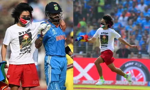 ഫലസ്തീന് പിന്തുണയുമായി മൈതാനത്തിറങ്ങിയത് ജോൺ;  ആസ്‌ട്രേലിയക്കാരൻ