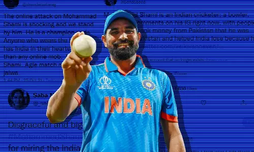 വിദ്വേഷത്തെയും വെറുപ്പിനെയും ക്‌ളീന്‍ ബൗള്‍ഡ് ചെയ്ത മുഹമ്മദ് ഷമി