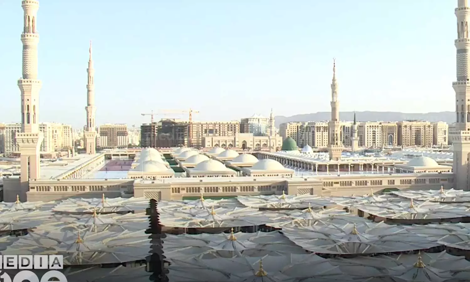 A huge increase in the number of believers coming to the Prophets Mosque in Madinah. In six days, more than 50 lakh devotees came to Masjid Nabawi, More than 50 lakhs visited Masjid Nabawi within six days
