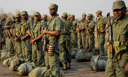 stampede at Congo stadium during army recruitment drive