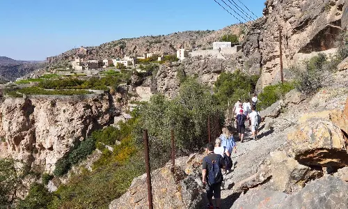 Jebel Akhdar, one of the major tourist destinations in Oman, received 1.73 lakh visitors this year