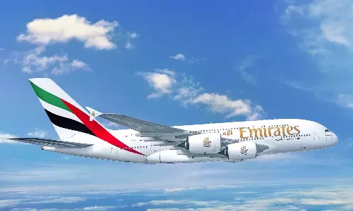 Emirates flew fully loaded with SAF