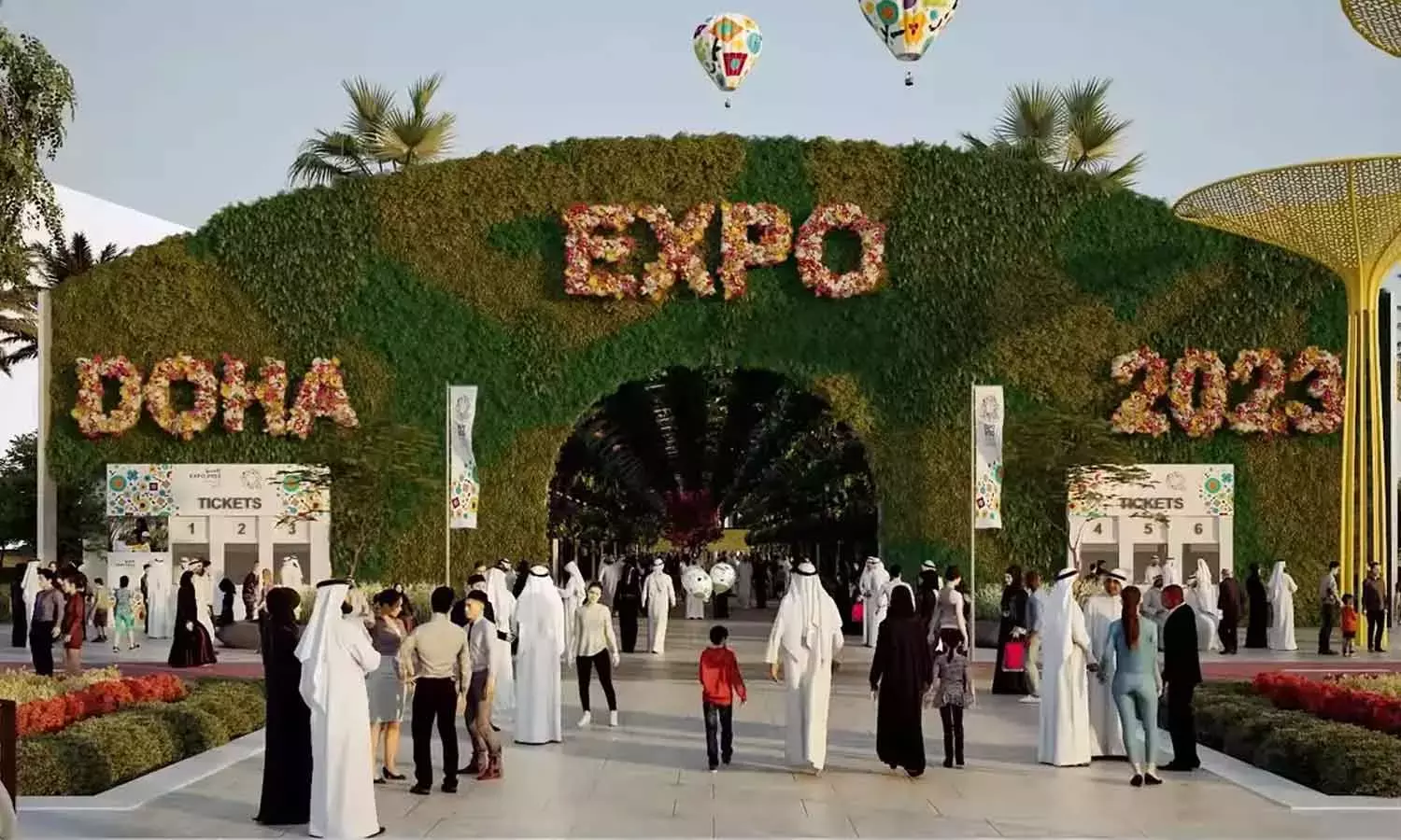 ദോഹ ഹോര്‍ട്ടികള്‍ച്ചറല്‍ എക്സ്പോയില്‍  മധുരമൂറുന്ന ഈത്തപ്പഴങ്ങളുമെത്തുന്നു