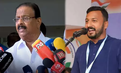 K. Sudhakaran in support of Rahul Mangkoothil, fake voting youth congress election kerala,youth congress election,youth congress vote mobile app,youth congress president election,youth congress president election kerala,youth congress president in kerala,രാഹുൽ മാങ്കൂട്ടത്തിലിനെ വിശ്വാസമുണ്ട്, ആരോപണം അന്വേഷിക്കും; കെ.സുധാകരൻ,യൂത്ത് കോണ്ഗ്രസ് K. Sudhakaran in support of Rahul Mangkoothil, fake voting youth congress election kerala,youth congress election,youth congress vote mobile app,youth congress president election,youth congress president election kerala,youth congress president in kerala,രാഹുൽ മാങ്കൂട്ടത്തിലിനെ വിശ്വാസമുണ്ട്, ആരോപണം അന്വേഷിക്കും; കെ.സുധാകരൻ,യൂത്ത് കോണ്ഗ്രസ്