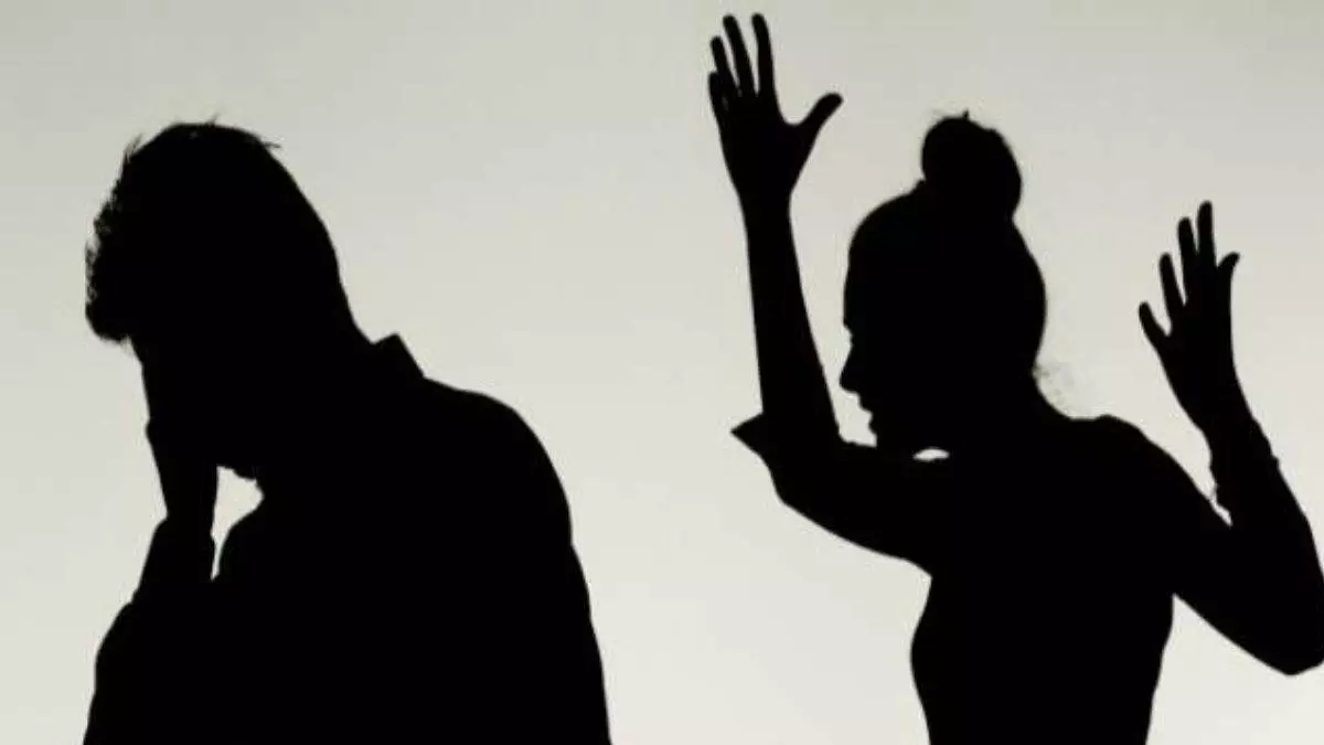 Woman Punches Husband