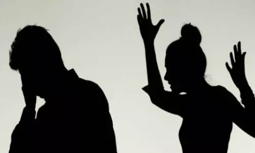 Woman Punches Husband Woman Punches Husband