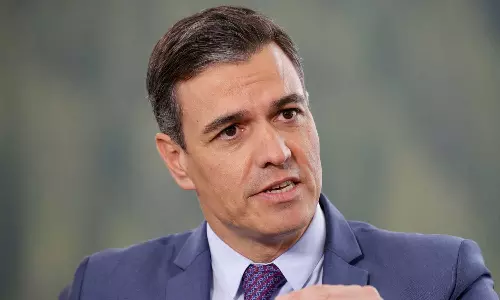 Spain bats for recognition of Palestine by EU after Barcelona suspends ties with Israel, Spanish Prime Minister Pedro Sanchez announced that Madrid would unilaterally recognize an independent Palestinian state, Spain calls for recognition of Palestine by EU Spain bats for recognition of Palestine by EU after Barcelona suspends ties with Israel, Spanish Prime Minister Pedro Sanchez announced that Madrid would unilaterally recognize an independent Palestinian state, Spain calls for recognition of Palestine by EU