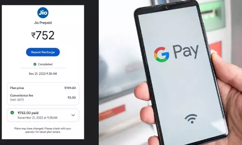 Google Pay starts charging convenience fee on mobile recharge,
