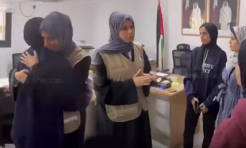 After the ceasefire a high-level group of Qatar crossed the Rafah border