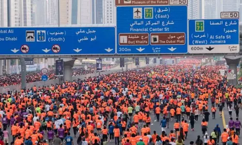 History About Dubai Run 2.26 lakh people participated