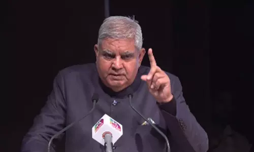 Vice President Dhankar sparks controversy comparing Mahatma Gandhi with PM Modi