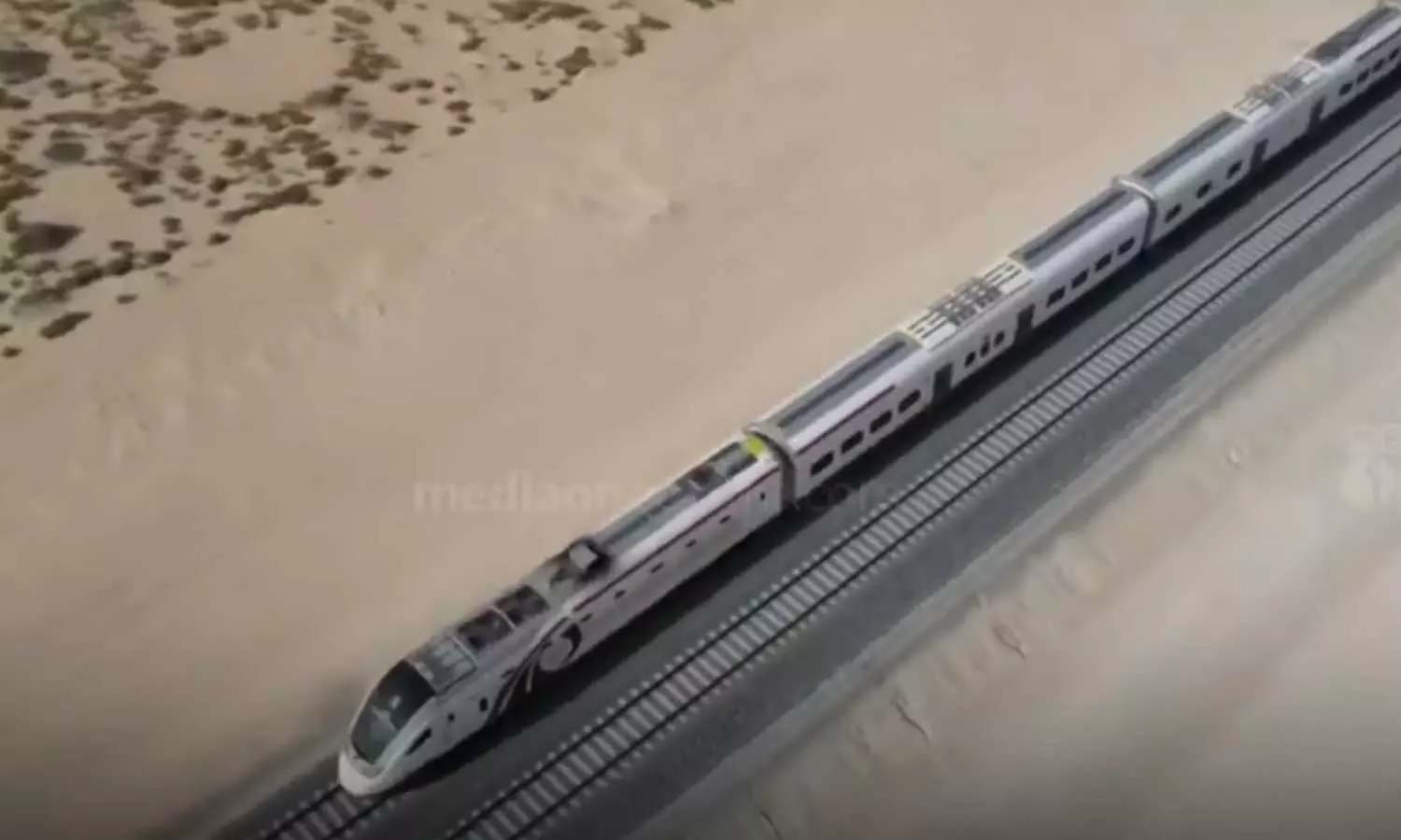New railway line between Aldana and Abu Dhabi city New railway line between Aldana and Abu Dhabi city