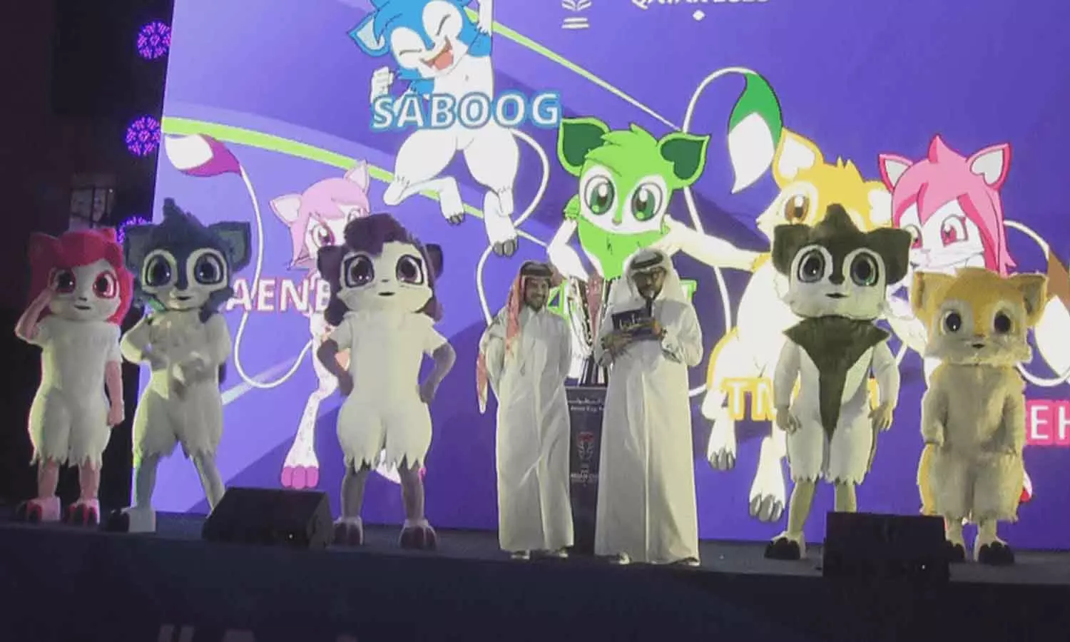 ഏഷ്യൻ കപ്പ് ഫുട്ബോളിന്റെ ഭാഗ്യ ചിഹ്നം അവതരിപ്പിച്ചു ഏഷ്യൻ കപ്പ് ഫുട്ബോളിന്റെ ഭാഗ്യ ചിഹ്നം അവതരിപ്പിച്ചു