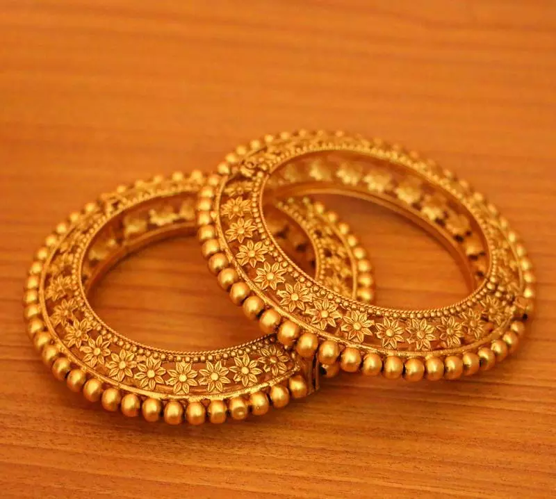 gold bangles