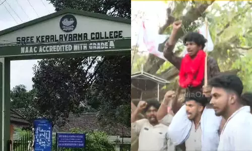 SFI wins Kerala Varma College Chairman election recount