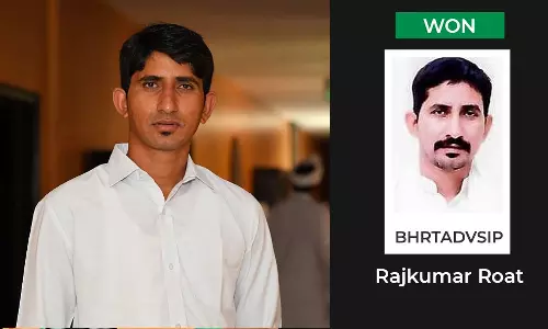 രാജസ്ഥാനിൽ ആദ്യ തെരഞ്ഞെടുപ്പ് ഫലം പുറത്ത്; ബി.എ.പി സ്ഥാനാർഥിയുടെ വിജയം 69,166 വോട്ടിന്