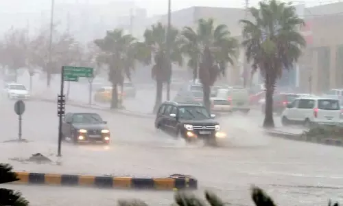 Heavy rain warning again in Saudi