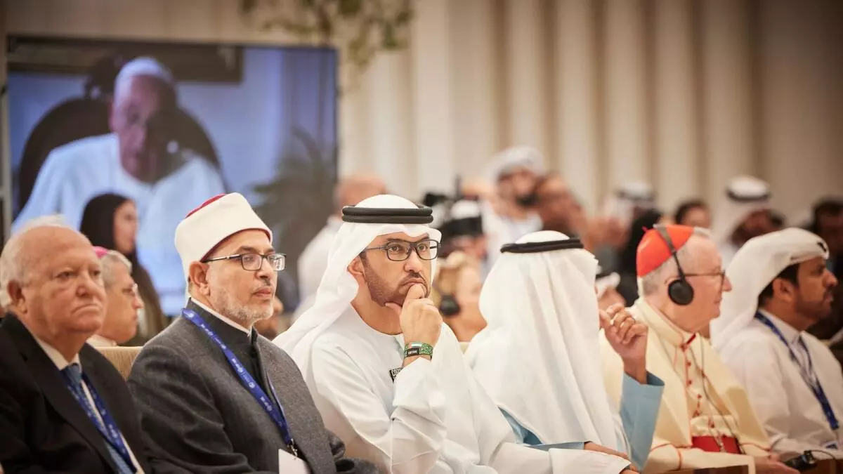 കാലാവസ്ഥ ഉച്ചകോടിയിൽ ഫെയ്ത്ത് പവലിയൻ;  മാർപ്പാപ്പ വിഡിയോയിലൂടെ അഭിസംബോധന ചെയ്തു