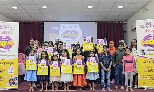 ലിറ്റിൽ സ്കോളർ വിജ്ഞാനോത്സവം പോസ്റ്റർ പ്രകാശനം ചെയ്തു