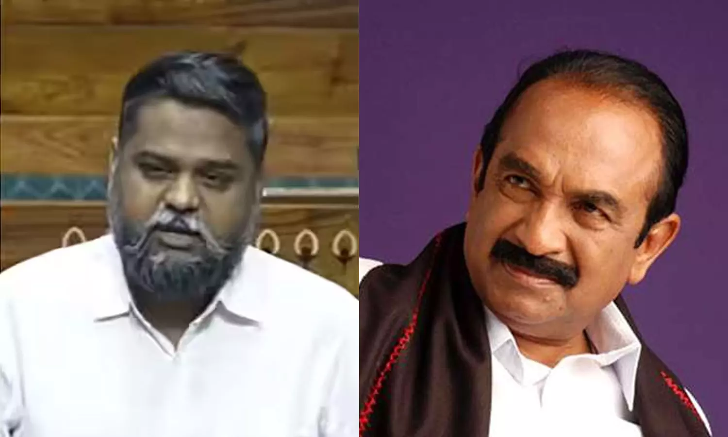 MDMK MP Vaiko backs DMK MP who mocks bjp won in Gaumutra statess MDMK MP Vaiko backs DMK MP who mocks bjp won in Gaumutra statess