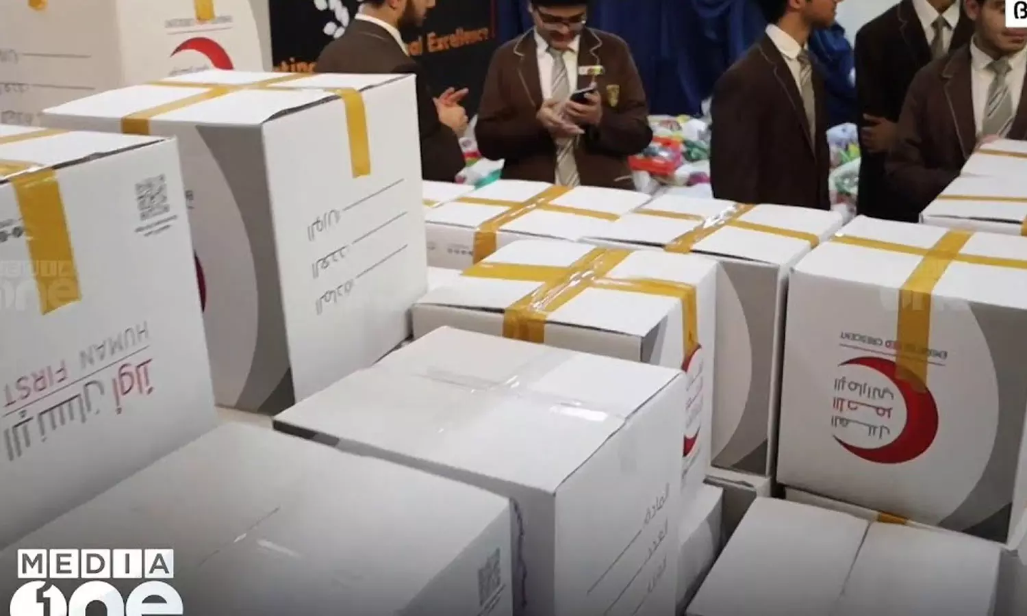 School students in Dubai help those who are suffering, including in Gaza School students in Dubai help those who are suffering, including in Gaza