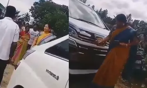 Biker Hits Her ₹ 1.5-Crore Car, Deve Gowda