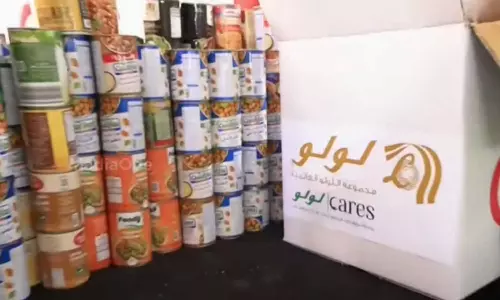Lulu brings aid to Gaza