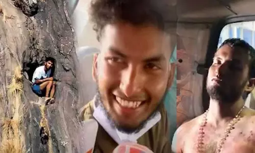 ഗ്യാസ് സിലിണ്ടര്‍ തുറന്നുവിട്ടു, ജനല്‍ചില്ലുകള്‍ അടിച്ചുതകര്‍ത്തു; സ്വന്തം വീട്ടിൽ പരാക്രമവുമായി ചെറാട് മലയിൽ കുടുങ്ങിയ ബാബു