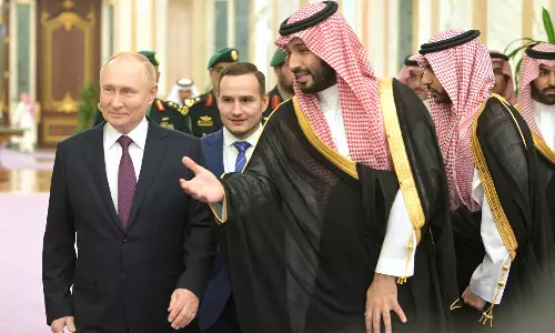 പശ്ചിമേഷ്യയിൽ രാഷ്ട്രീയ സ്ഥിരതയ്ക്കായി റഷ്യയുമായി ചേർന്ന് പ്രവർത്തിക്കും; പ്രഖ്യാപനവുമായി സൗദി കിരീടാവകാശി