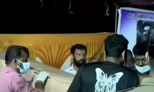 Bodies of malayali men died in kashmir were brought home