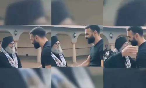 നിങ്ങൾക്ക് വേണ്ടി ഞങ്ങൾ അഞ്ച് നേരവും  ബാങ്ക് വിളിക്കും: ശ്രദ്ധേയമായി ഗസ്സയിലെ ക്രിസ്തീയ പുരോഹിതന്റെ വാക്കുകൾ