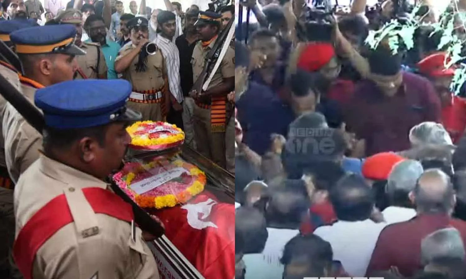 കനലോർമയായി കാനം, രാഷ്ട്രീയ കേരളം വിട നൽകി; ആദരമർപ്പിച്ച് പാർട്ടിപ്രവർത്തകരും നേതാക്കളും