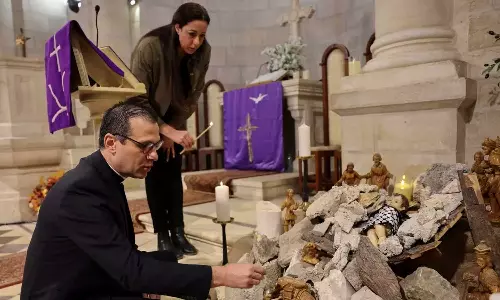 Israel-Palestine war, Palestinians cancel Christmas celebrations amid Gaza devastation, Palestinians cancel Christmas celebrations amid Israel