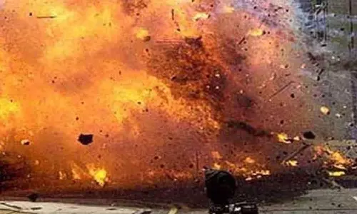 Payyannur bomb blast near rss workers home