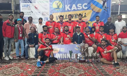 വോളിബാൾ ടൂർണമെന്റിൽ കാസ്‌ക് ജേതാക്കൾ