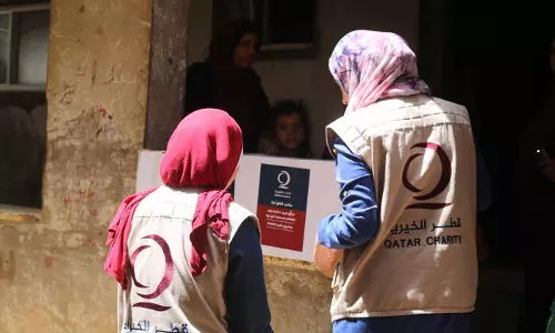 ഗസ്സയിലേക്ക് സഹായമെത്തിക്കാന് പുതിയ ഉദ്യമവുമായി ഖത്തര് ചാരിറ്റി ഗസ്സയിലേക്ക് സഹായമെത്തിക്കാന് പുതിയ ഉദ്യമവുമായി ഖത്തര് ചാരിറ്റി
