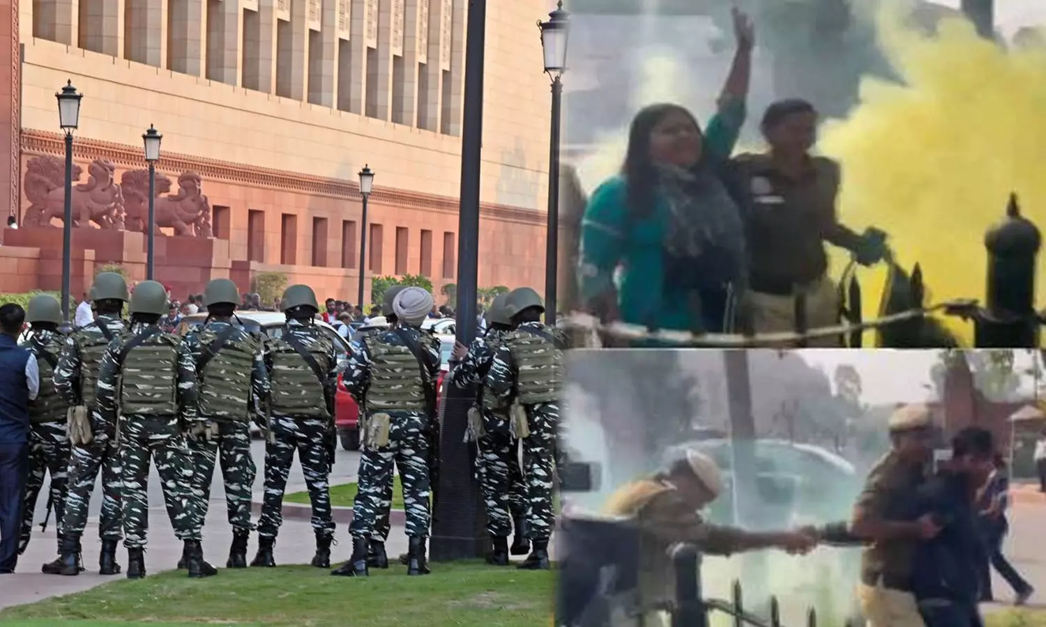 Security breach in Parliament