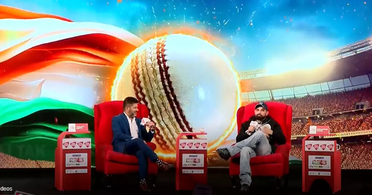 മുഹമ്മദ് ഷമി അജണ്ട ആജ്തക് പരിപാടിയിൽ മുഹമ്മദ് ഷമി അജണ്ട ആജ്തക് പരിപാടിയിൽ