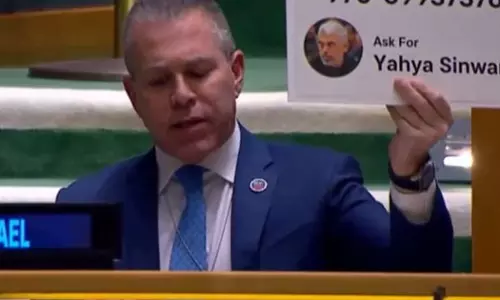 After Yahya Sinwars phone was published, Hamas released the phone number of Israeli Ambassador Gilad Erdan.