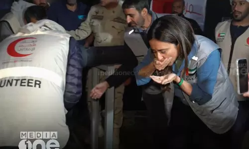 UAE launches three water desalination plants to supply Gaza with drinking water, UAE launches water desalination plants for Gaza