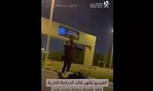 ഖത്തറില്‍ പൊതുനിരത്തില്‍ മോട്ടോര്‍ ബൈക്കില്‍   അഭ്യാസം നടത്തിയയാള്‍ അറസ്റ്റില്‍