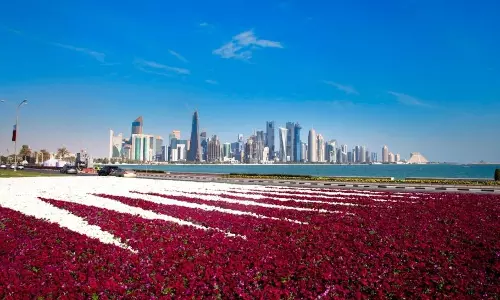 ഖത്തർ ദേശീയ ദിനത്താട് അനുബന്ധിച്ച്   സ്വകാര്യമേഖലയില്‍ ഒരു ദിവസത്തെ അവധി