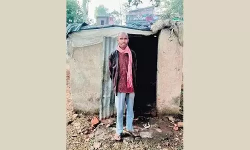 No funds, Dalit man forced to live in a toilet for 6 years in Jharkhand