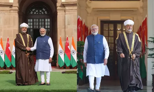 Sultan of Oman met Prime Minister Narendra Modi