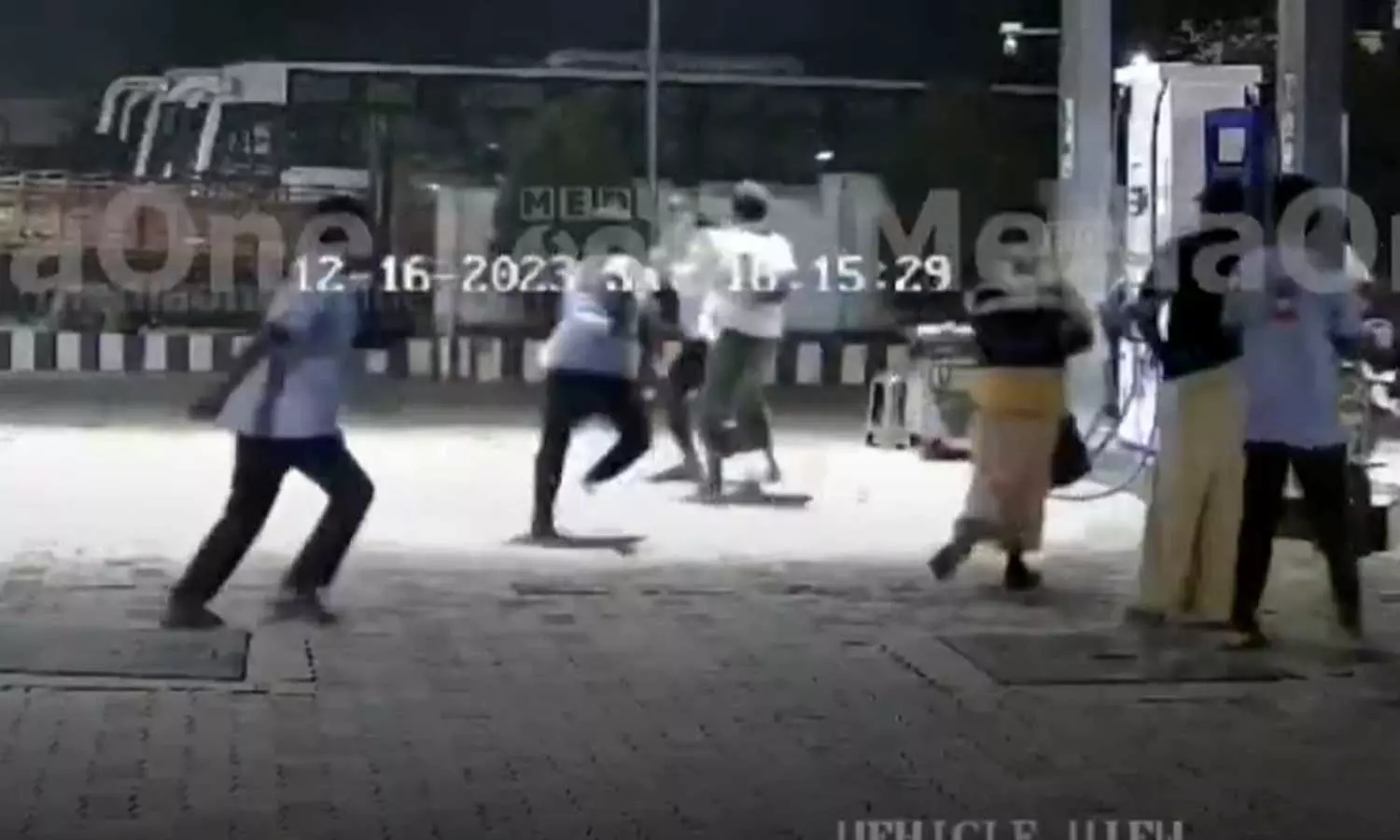 Malayattoor petrol pump employees attack