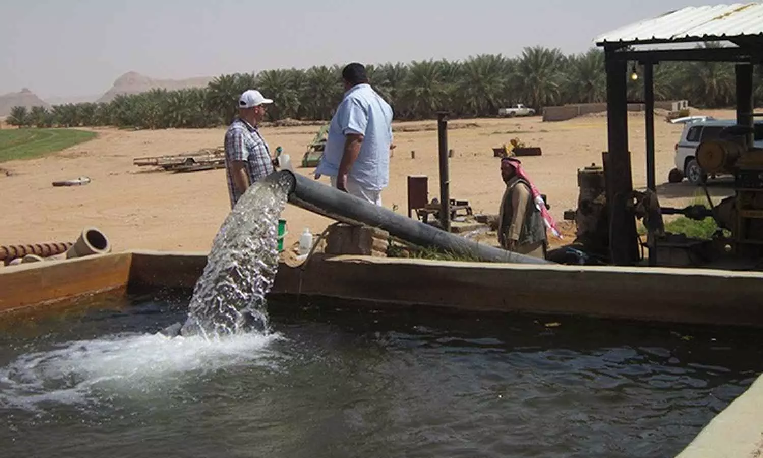 Project to monitor wells and water sources in Saudi Project to monitor wells and water sources in Saudi