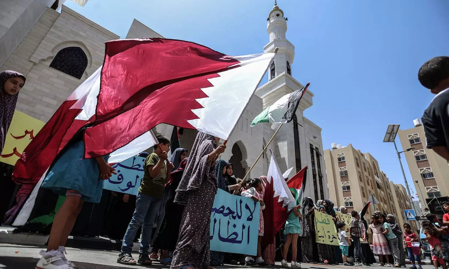 Qatar aid to Palestine on National Day Collected more than 450 crores Qatar aid to Palestine on National Day Collected more than 450 crores