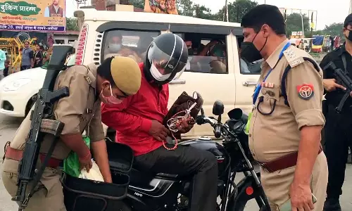 Man Arrested For Recording Video Of Ram Mandir Complex With Helmet Cam