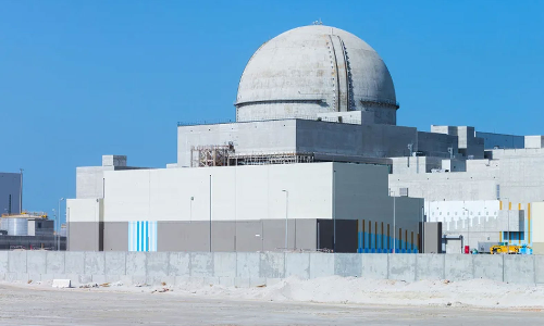 The last reactor is also complete of Baraka Nuclear Power Plant UAE